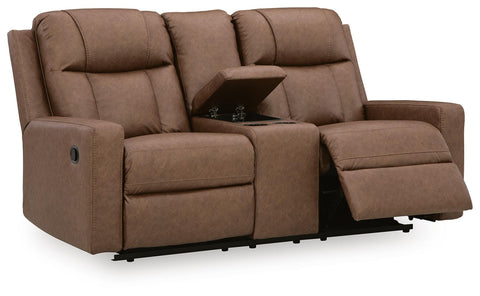 Mackmenville DBL Rec Loveseat w/Console