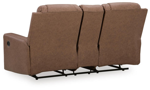 Mackmenville DBL Rec Loveseat w/Console