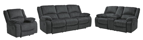 Draycoll Sofa, Loveseat and Recliner