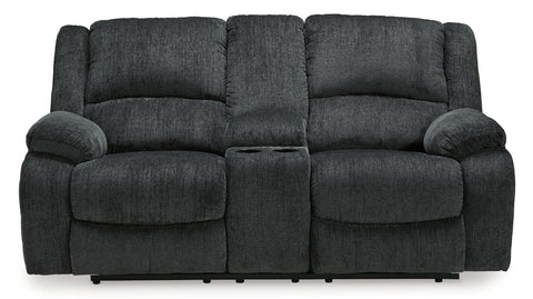 Draycoll Power Reclining Loveseat with Console