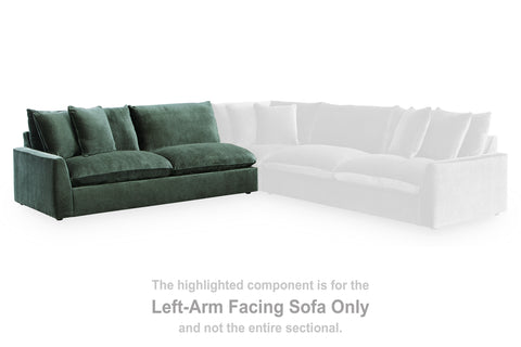 Carriage View LAF Sofa
