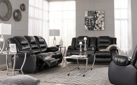 Vacherie Reclining Loveseat with Console