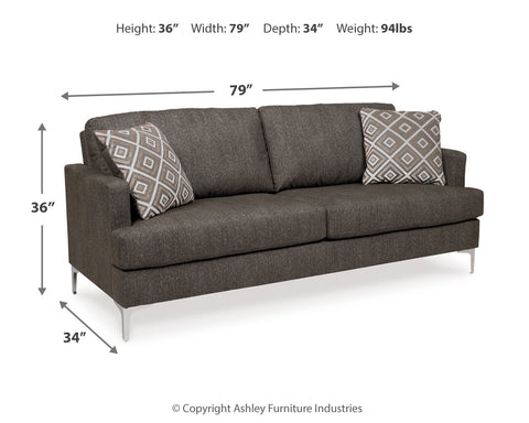 Arcola Sofa and Loveseat