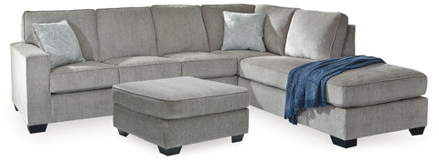 Altari 2-Piece Sleeper Sectional with Ottoman