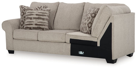 Claireah Left-Arm Facing Sofa with Corner Wedge