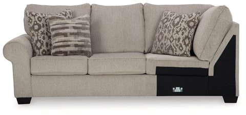 Claireah Left-Arm Facing Sofa with Corner Wedge