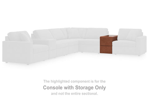 Pillar Peak Console with Storage