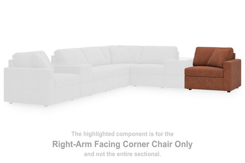 Pillar Peak Right-Arm Facing Corner Chair