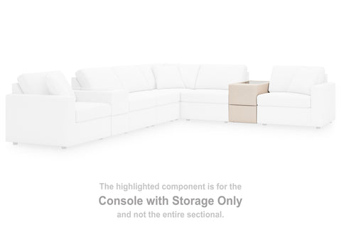 Pillar Peak Console with Storage