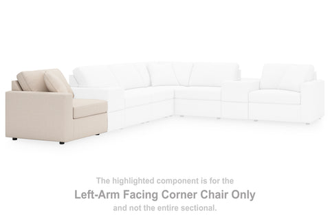 Pillar Peak Left-Arm Facing Corner Chair