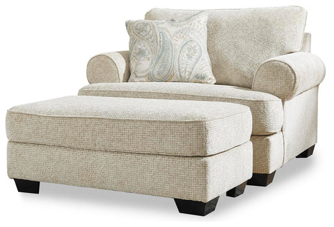 Monaghan Chair and Ottoman