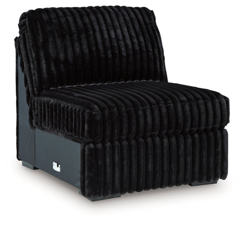 Midnight-Madness Armless Chair