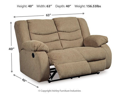 Tulen Reclining Loveseat