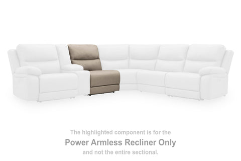 Brannigan PWR Armless REC w/ADJ Headrest