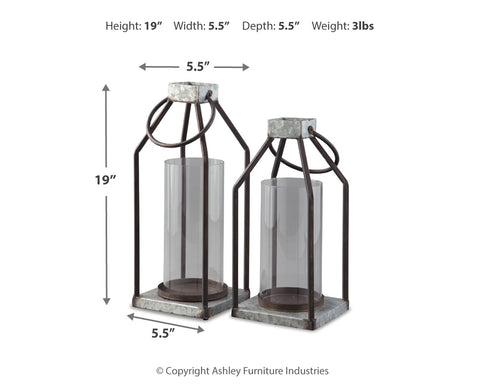 Diedrick Lantern (Set of 2)