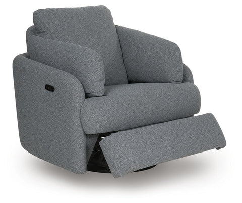 Alainmont Next-Gen Nuvella Swivel Power Recliner