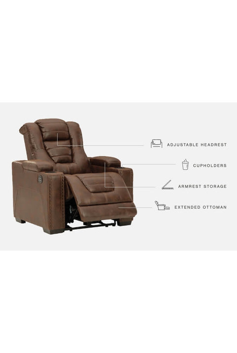 Owner's Box 3-Piece Home Theater Seating