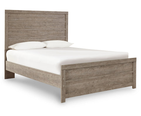 Culverbach Full Panel Bed with Mirrored Dresser, Chest and Nightstand