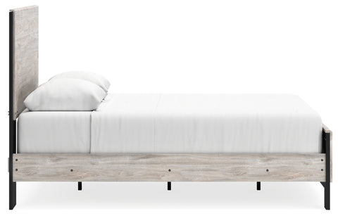 Vessalli Queen Panel Bed with Mirrored Dresser, Chest and Nightstand