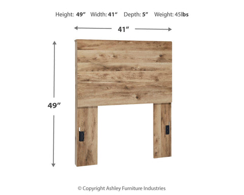Hyanna Twin Panel Headboard with Mirrored Dresser, Chest and 2 Nightstands