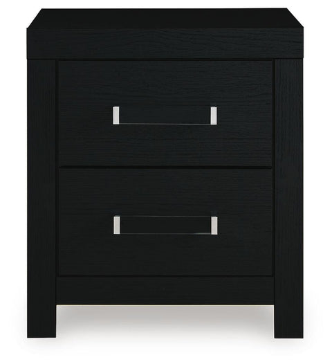 Raechalla Two Drawer Night Stand