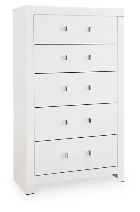 Raechalla Five Drawer Chest