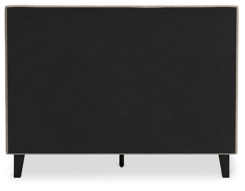 Cielden Full Upholstered Bed with Roll Slats