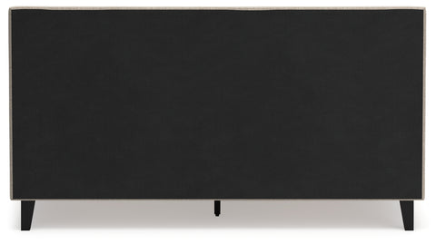 Cielden King Upholstered Bed with Roll Slats