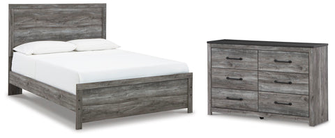 Bronyan Queen Panel Bed with Dresser