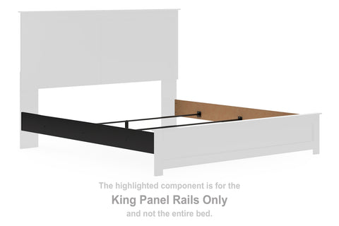 Maribel King Panel Rails - JMD Furniture DMV