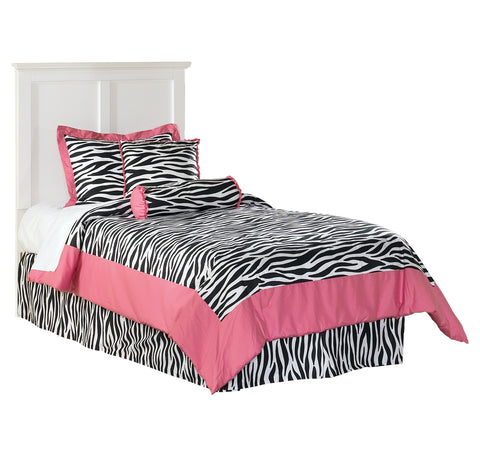 Bostwick Shoals Twin Panel Headboard Bed with Mirrored Dresser, Chest and Nightstand