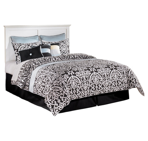 Bostwick Shoals Queen/Full Panel Headboard Bed with Mirrored Dresser, Chest and 2 Nightstands