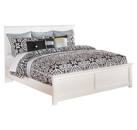 Bostwick Shoals King Panel Bed with Mirrored Dresser