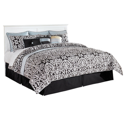 Bostwick Shoals King/California King Panel Headboard Bed with Mirrored Dresser, Chest and Nightstand