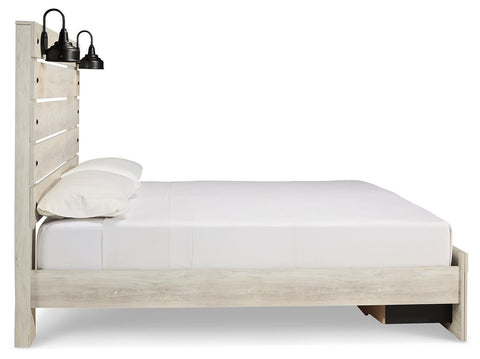 Cambeck King Panel Bed with 2 Storage Drawers