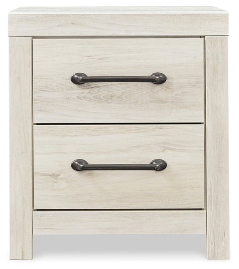 Cambeck Queen Panel Headboard Bed with Mirrored Dresser, Chest and Nightstand