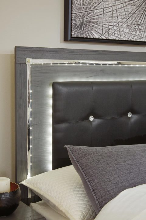Lodanna Full Panel Bed with 2 Storage Drawers