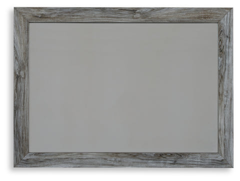 Baystorm King Panel Headboard with Mirrored Dresser and 2 Nightstands