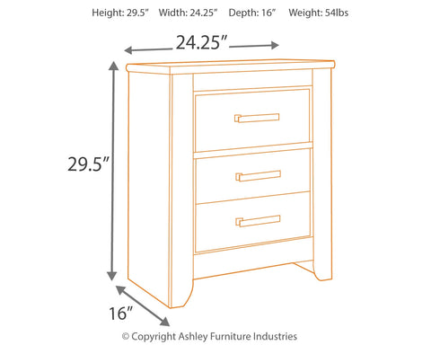 Zelen Queen/Full Panel Headboard Bed with Mirrored Dresser, Chest and Nightstand