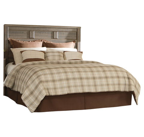 Juararo King/California King Panel Headboard Bed with Mirrored Dresser and Chest
