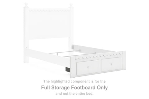 Mollviney Full Storage Footboard