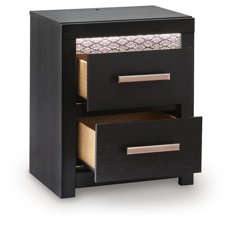 Shoralli Two Drawer Night Stand