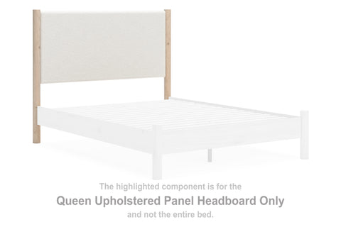 Cadmori Queen Upholstered Panel Headboard