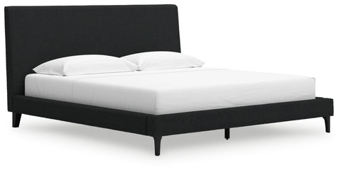 Cadmori King UPH Bed w/Roll Slats - JMD Furniture DMV