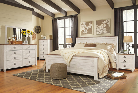 Willowton King/California King Panel Headboard