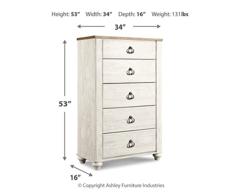 Willowton Chest of Drawers