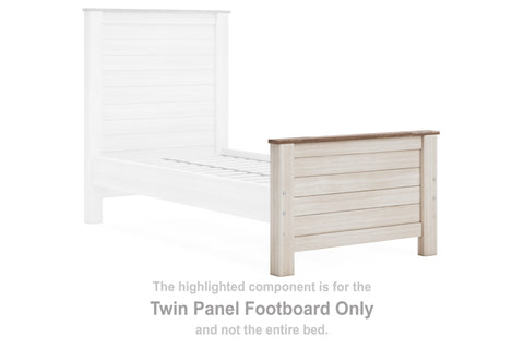 Willowton Twin Panel Footboard - JMD Furniture DMV
