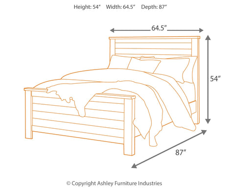 Porter California King Panel Bed