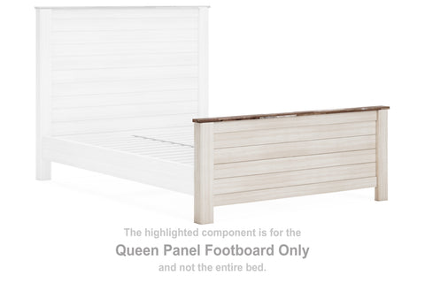 Willowton Queen Panel Footboard - JMD Furniture DMV