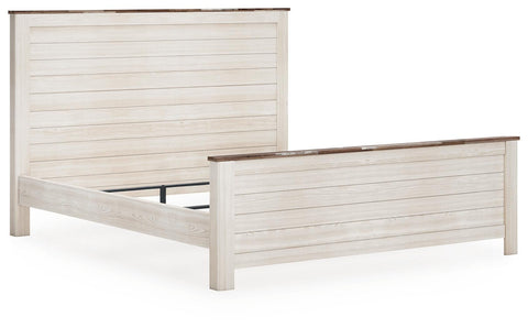 Willowton King Panel Bed